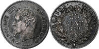 France 20 Centimes Napoléon III, Paris, Argent, Gadoury:305 -