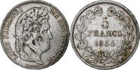 France 5 Francs Louis-Philippe, Paris, Argent, Gadoury:678 -