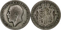Grande-Bretagne 1/2 Crown Argent, KM:818.1a -