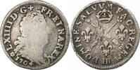 France 5 Sols, 1/16 ECU Louis XIV, 5 Sols aux insignes, Strasbourg -