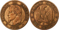 France 2 Centimes Napoléon III, Strasbourg, Bronze, Gadoury:104 -