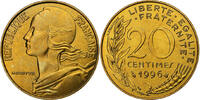 France 20 Centimes Marianne, Paris, BU, Bronze-Aluminium -