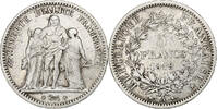 France 5 Francs Hercule, Paris, Argent, Gadoury:683, KM:756.1 -
