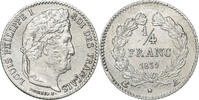 France 1/4 Franc Louis-Philippe I, Louis-Philippe, Paris, Argent -