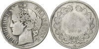 France 2 Francs Cérès, Bordeaux, Différent Ancre, Argent -