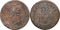 France Sol Louis XVI, Sol ou sou, Paris, 1er sem, Cuivre -