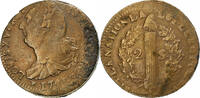 France 2 Sols Constitution, 2 sols françois, Lille, Bronze -