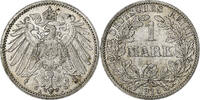 Empire allemand Mark Wilhelm II, Berlin, Argent, KM:14 -