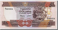 Îles Salomon 20 Dollars Billet, KM:16a -