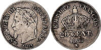 France 20 Centimes Monnaie, Napoleon III, Napoléon III, Bordeaux -