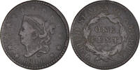 États-Unis Cent Monnaie, Coronet Cent, U.S. Mint, Philadelphie -