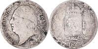 France 2 Francs Monnaie, Louis XVIII, Louis XVIII, Rouen, Argent -