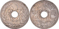France 25 Centimes Monnaie, Lindauer, Paris, Cupro-nickel -