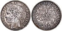 France Franc Monnaie, Cérès, Paris, Argent, Gadoury:465a -