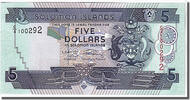 Îles Salomon 5 Dollars Billet -