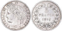 France 5 Francs Monnaie, Cérès, Bordeaux, Argent, Gadoury:742 -