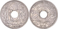 France 25 Centimes Monnaie, Lindauer, Nickel, Gadoury:379, KM:867 -
