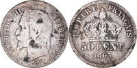 France 50 Centimes Monnaie, Napoleon III, Napoléon III, Paris -