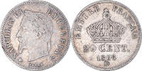 France 20 Centimes Monnaie, Napoleon III, Napoléon III, Strasbourg -