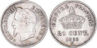 France 20 Centimes Monnaie, Napoleon III, Napoléon III, Strasbourg -
