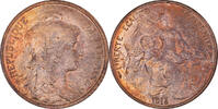 France 5 Centimes Monnaie, Dupuis, Paris, Bronze, Gadoury:165 -