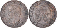 France 2 Centimes Monnaie, Napoleon III, Napoléon III, Strasbourg -