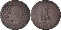 France 10 Centimes Monnaie, Napoleon III, Napoléon III, Rouen -