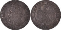 France 2 Centimes Monnaie, Napoleon III, Napoléon III, Bordeaux -
