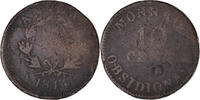 Régions françaises 10 Centimes Monnaie, ANTWERP, Anvers, Bronze -