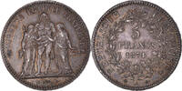 France 5 Francs Monnaie, Hercule, Paris, Argent, Gadoury:745a -