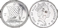 Île de Man 1/10 Noble Monnaie, Elizabeth II, Platinum, KM:153 -
