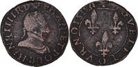 France Double Tournois 158[?] Rouen Monnaie, Henri III, Rouen, Cuivre S 32,95 EUR  + 4,95 EUR frais d'envoi