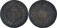 France Decime Monnaie, Louis XVIII, Strasbourg, Bronze, Gadoury:196 -