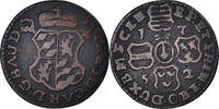 Liège Liard Monnaie, John Theodore, Liege, Cuivre, KM:155 -