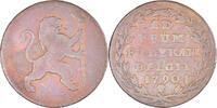 Pays-Bas autrichiens 2 Liards, 2 Oorden Monnaie, Bruxelles, Cuivre -