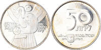 Israël 50 Lirot Monnaie, Jerusalem, Argent, KM:95 -