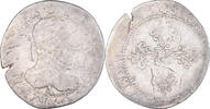 France 1/2 Franc Monnaie, Henri III, Paris, Argent, Duplessy:1131B -