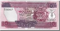 Îles Salomon 10 Dollars Billet, KM:15a -