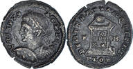 Follis Monnaie, Crispus, Londres, Bronze, RIC:250 -