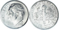 États-Unis Dime Monnaie, U.S. Mint, Philadelphie, satin finish -