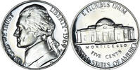 États-Unis 5 Cents Monnaie, Jefferson Nickel, U.S. Mint, San Francisco -