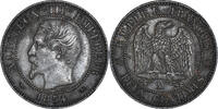 France 2 Centimes Monnaie, Napoleon III, Lyon, Bronze, Gadoury:103 -