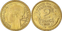 France 2 Francs Monnaie, Morlon, Paris, Bronze-Aluminium -