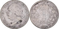 France 2 Francs Monnaie, Louis XVIII, Lille, Argent, Gadoury:513 -