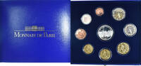 France Coffret Belle Epreuve 1 c. to 15€, Monnaie de Paris, BE -