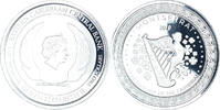 MONTSERRAT 2 Dollars, 1 Silver Oz Monnaie, Elizabeth II, Emerald Isle -