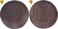 France 10 Centimes Monnaie, Napoleon III, Paris, PCGS, MS65RB -
