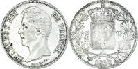 France 5 Francs Monnaie, Charles X, Marseille, Argent, Gadoury:644 -