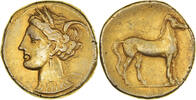 Statère Monnaie, Zeugitana, Carthage, Electrum -