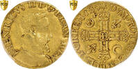 France Henri d'or Henri II, Lyon, Or, PCGS, Gadoury:389C -